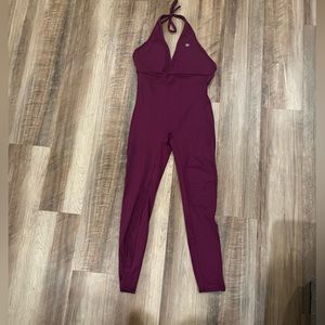 Burgandy Jumpsuit